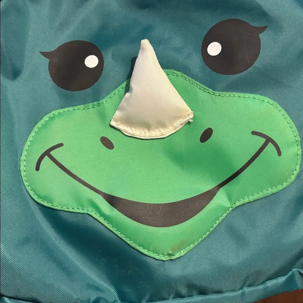 Green Dinosaur Kids Backpack